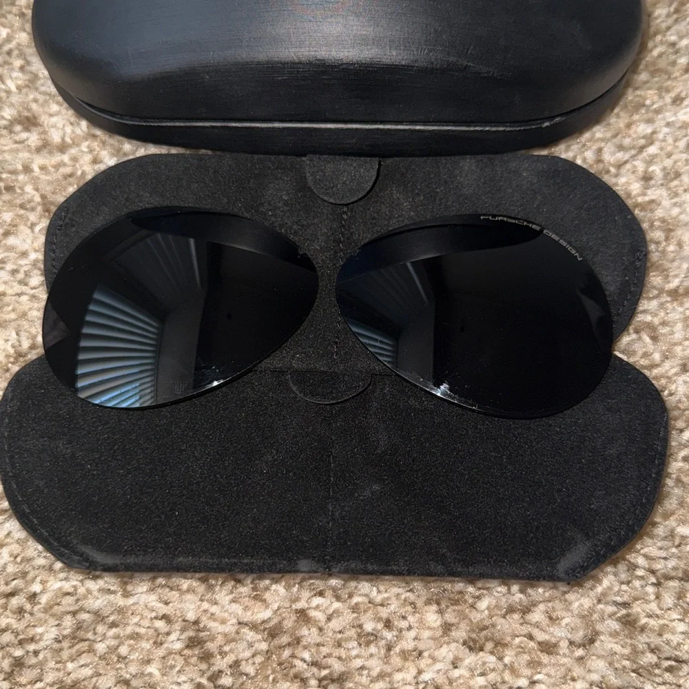 100% AUTHENTIC PORSCHE DESIGN LENSES 3 SETS FITS LP8478 USED W/CASE!! - Picture 6 of 14
